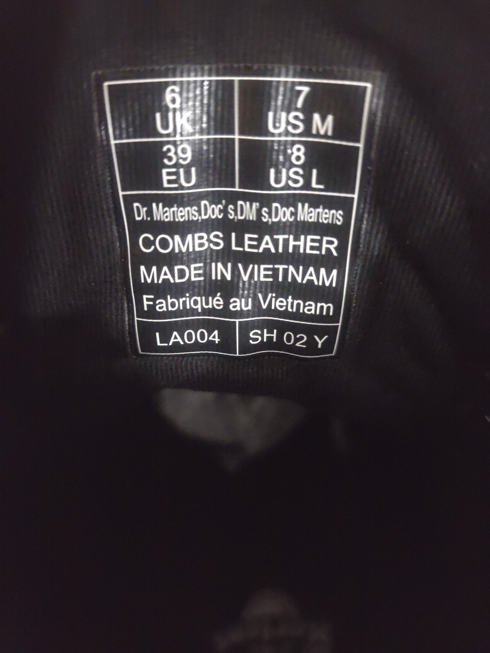Dr. Martens Black Leather Jacket - Men's